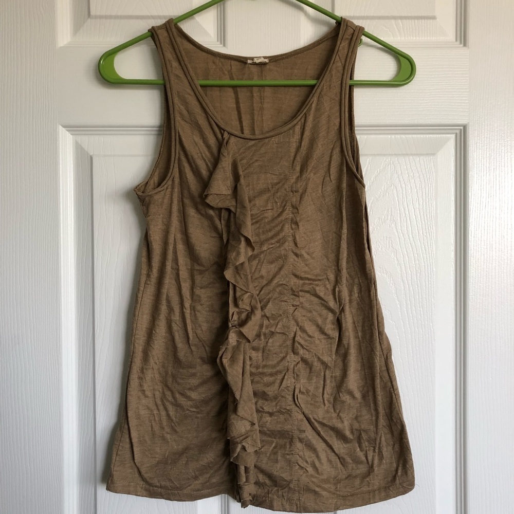 J. Crew Gold Tank Top